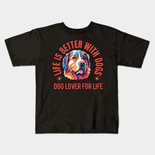 Dog Lover Kids T-Shirt